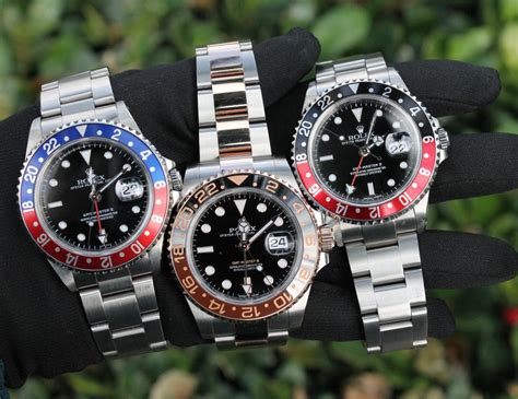 rolex gmt master ii coke vs pepsi